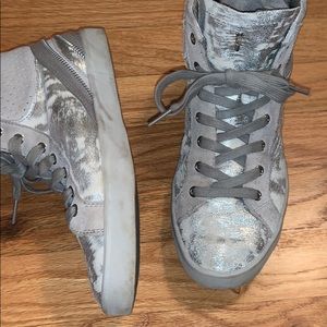 Crime London barley worn sneakers